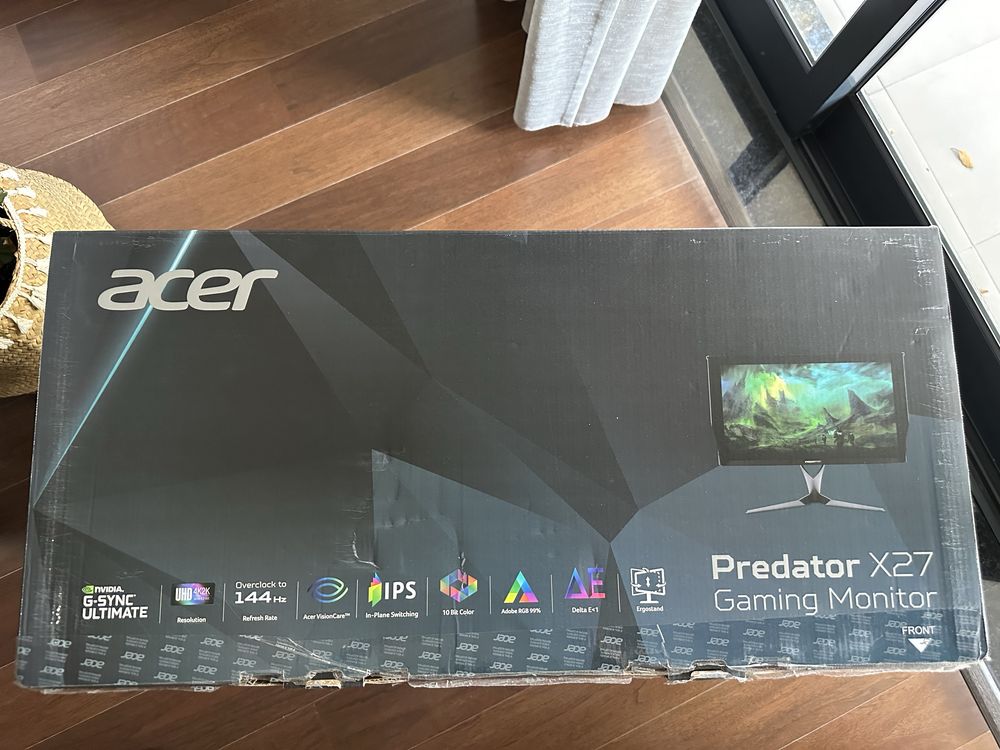 Monitor Acer Predator X27 P 4k HDR para gaming ou uso profissional