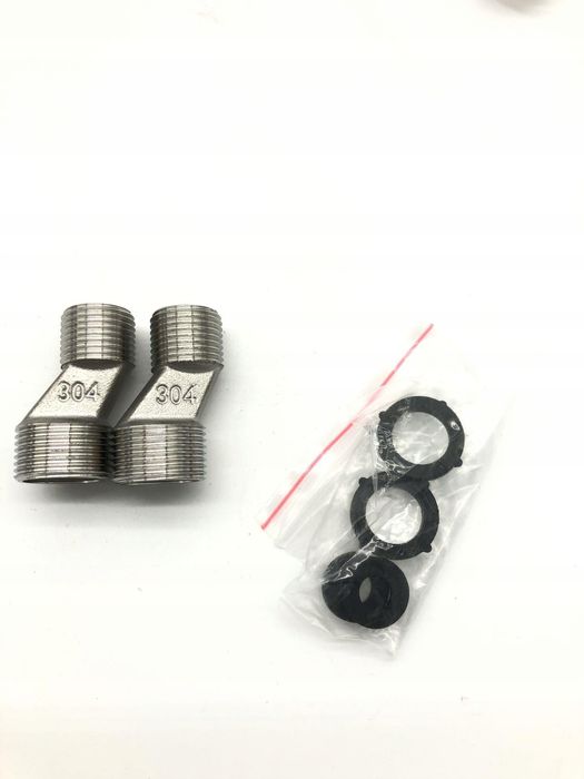 Bateria kuchenna ścienna Ibergrif 360° chrom oszczędność wody