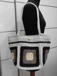 Torebka na szydełku Handmade rękodzieło shopper