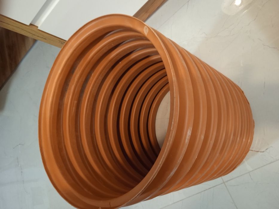 Rura karbowana na kanał o długości 45cm