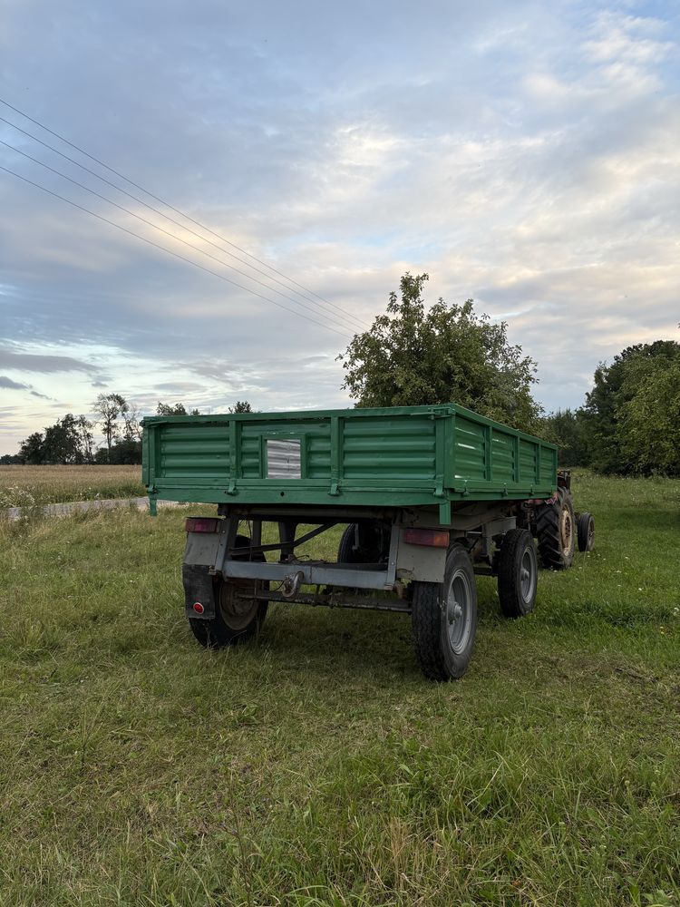 Przyczepa D47 wywrotka 3-stronna