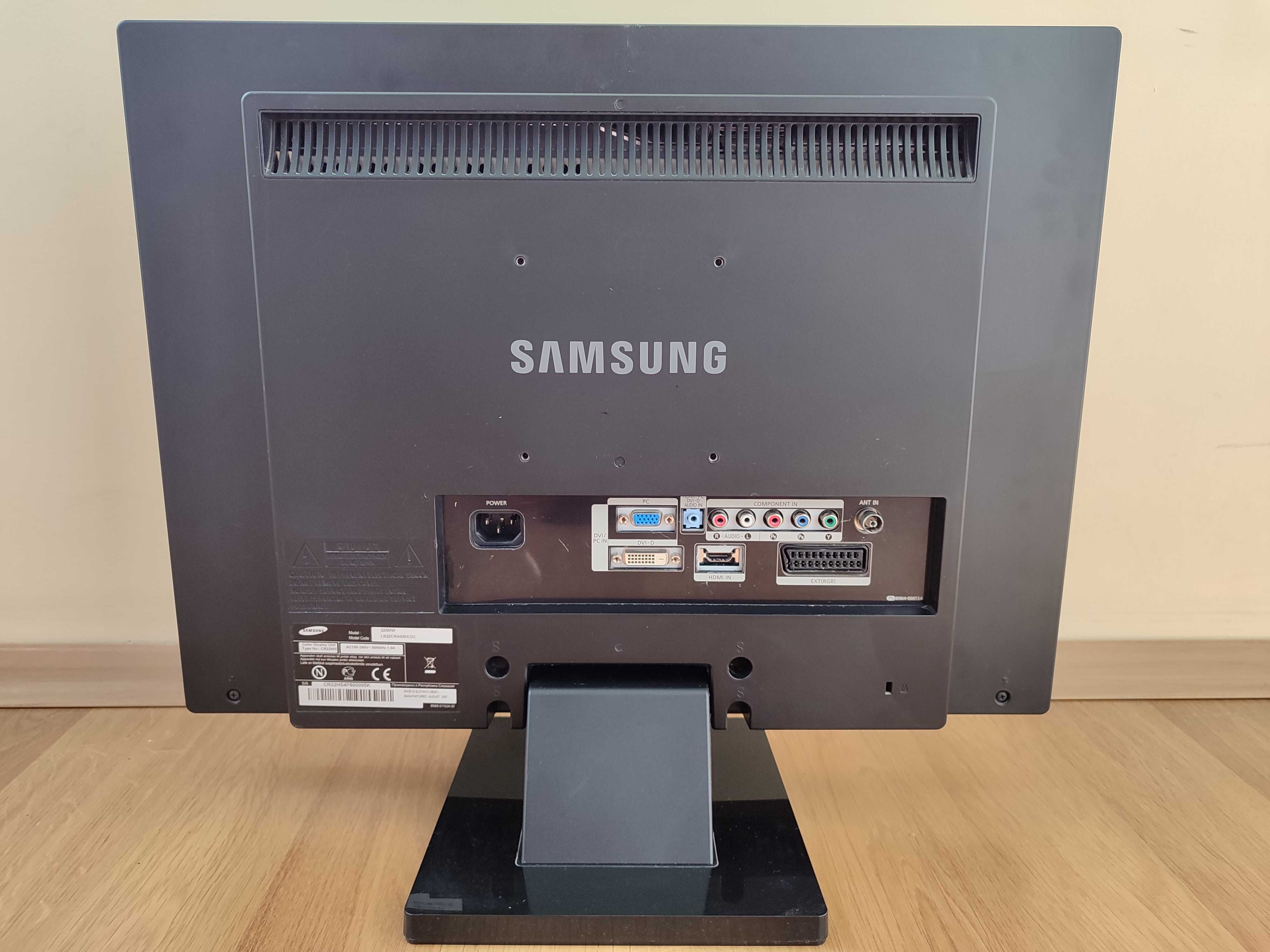Монітор 22" Samsung 225MW TV тюнером
