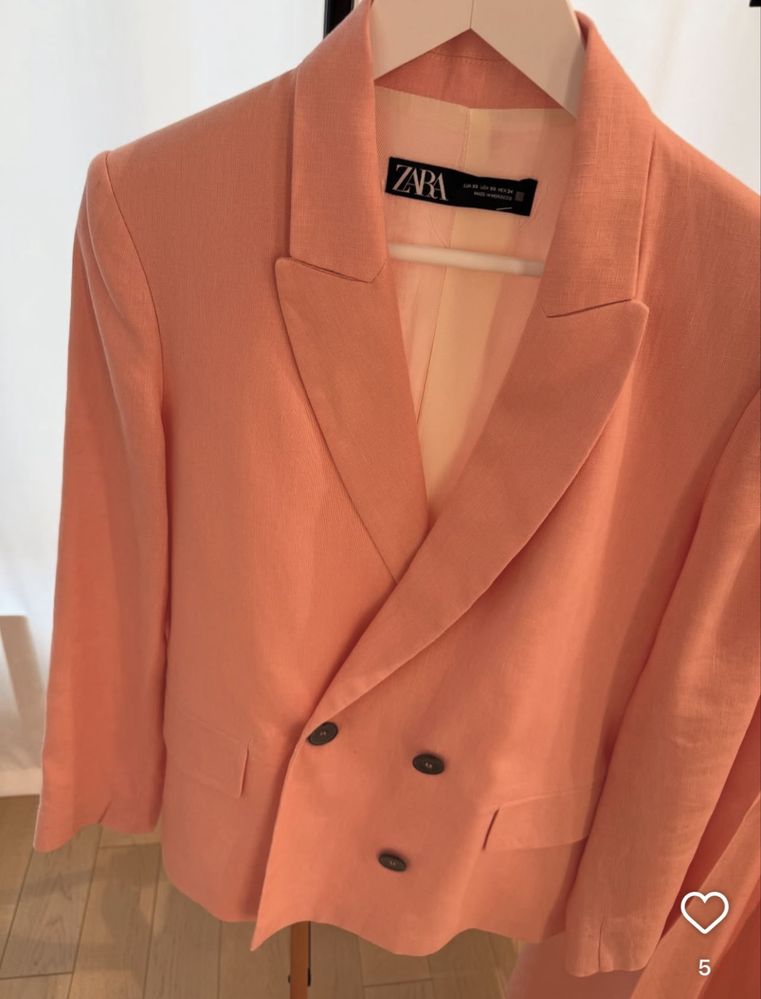 Костюм zara mango льон