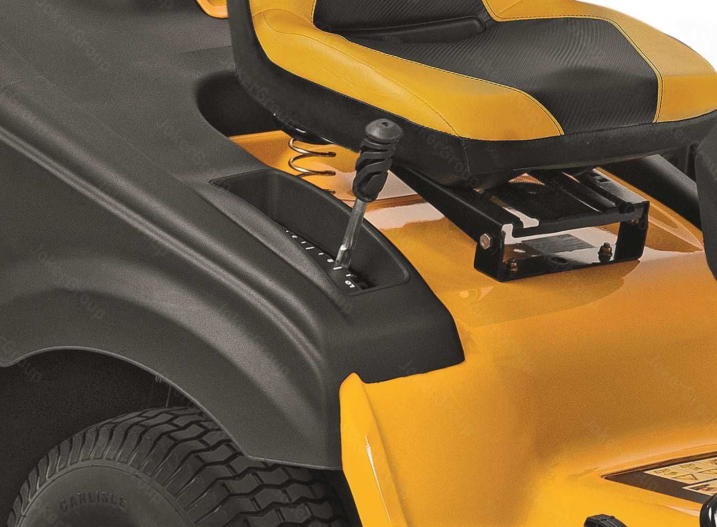 Traktorek kosiarka CubCadet XT2QR106+spych+łańcuchy+noże+olej Łódź