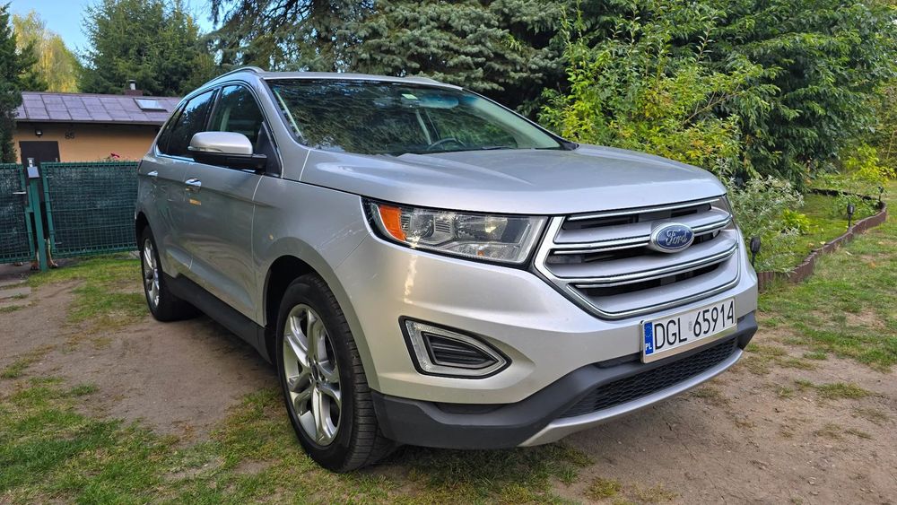 Ford Edge 3.5 V6 284KM LPG , Wersja TITANIUM, Doskonały Stan Techniczny