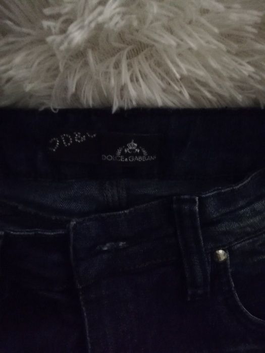 jeansowe spodenki DOLCE&GABBANA s m 36/38