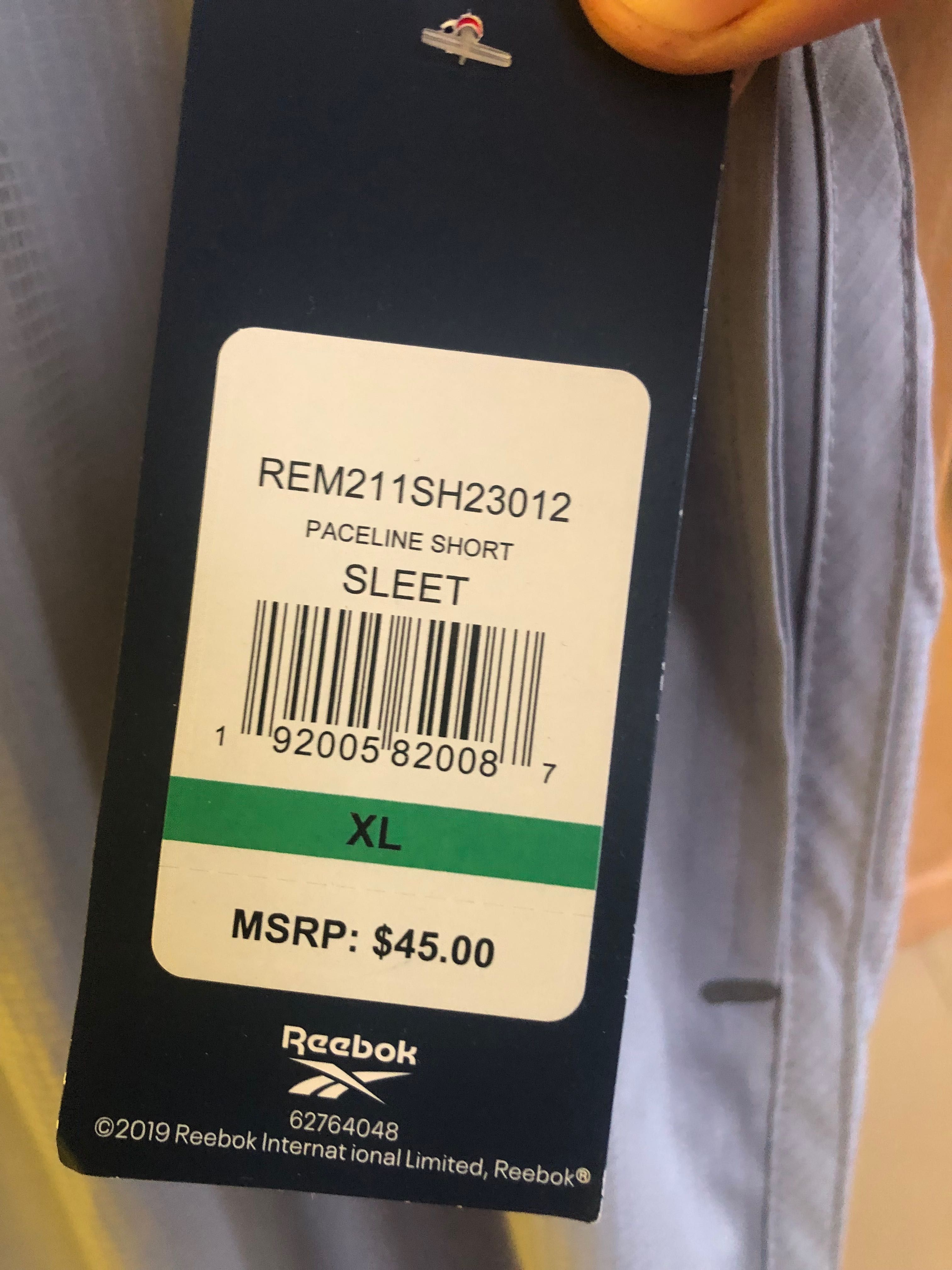 Krótkie spodenki Reebok z usa rozmiar XL