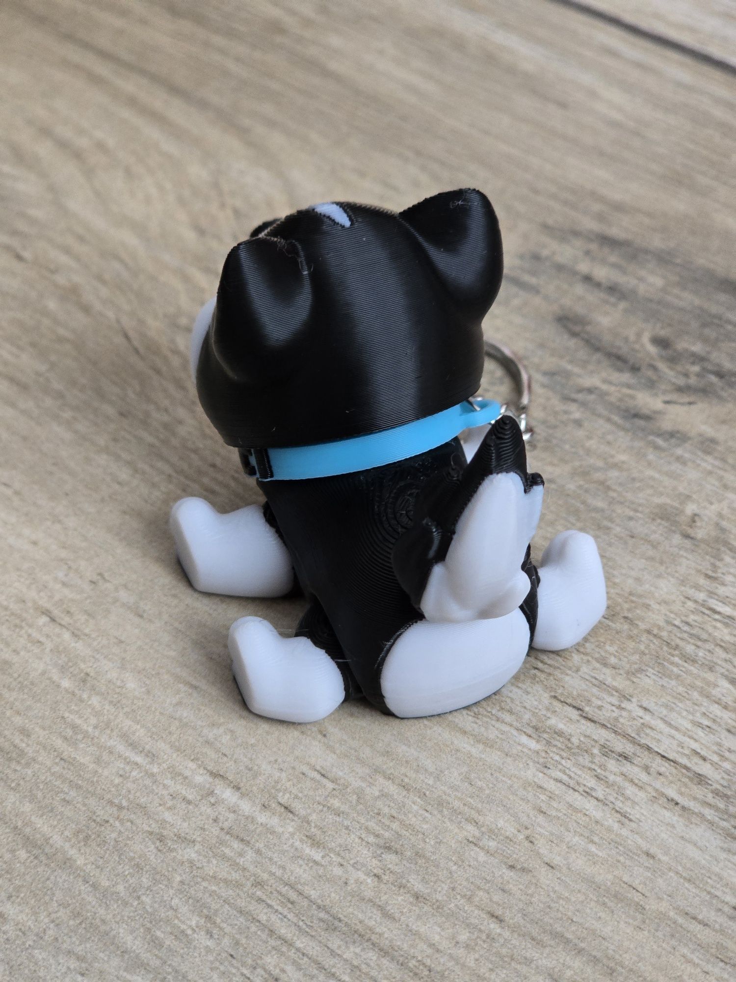 Breloczek Husky 3d - Piesek Dog Brelok Druk3d fidget Keychain