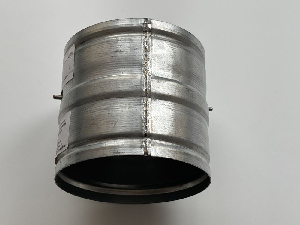 Обратный клапан для вытяжки, вентиляции, RSK 100 DVS, Германия, 100 мм