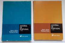 Livros escolares: História de Portugal, 1 e 2 Volumes, 1983