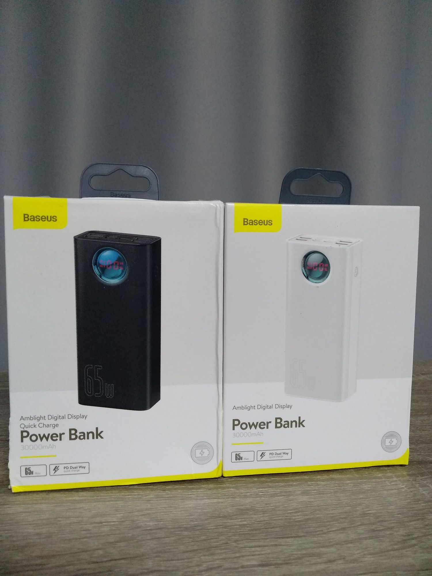 Павер банк Power Bank Baseus 30000 mAh 65w з швидкою зарядкою