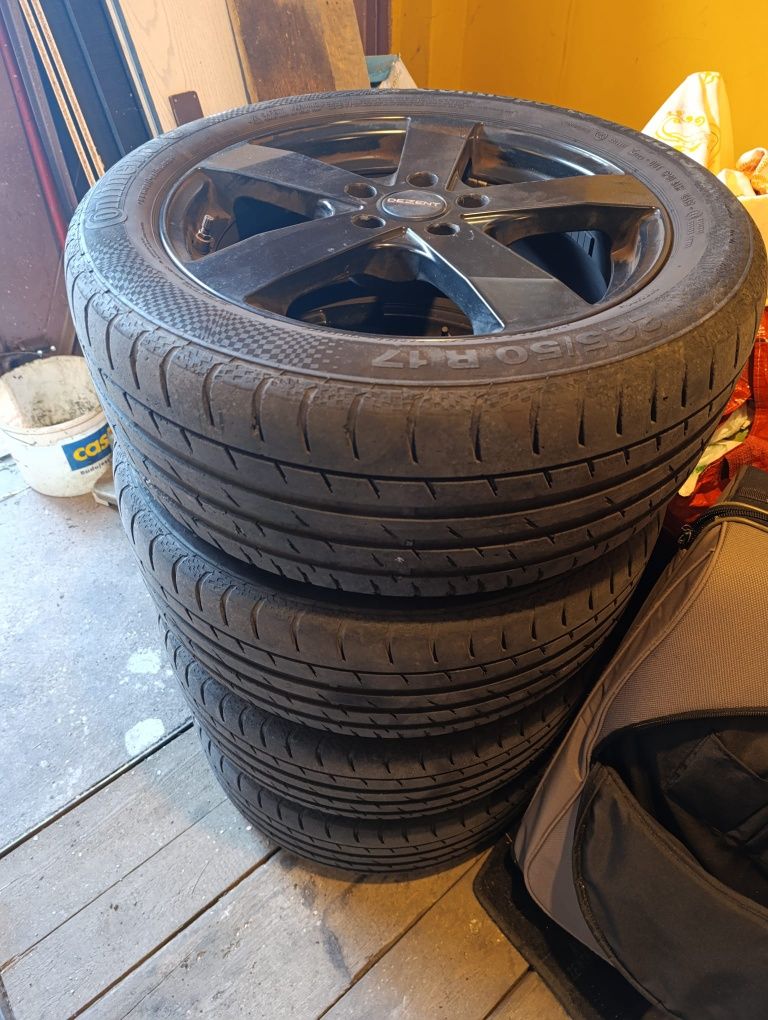Dezent 17 5x115 opel komplet