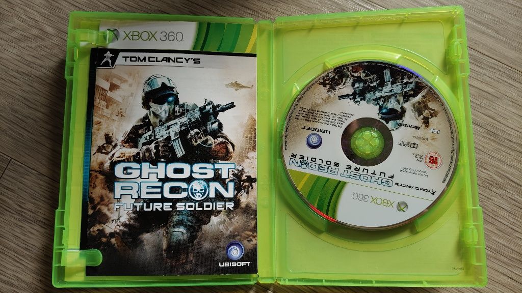 Gra Ghost recon future soldier na Xbox 360