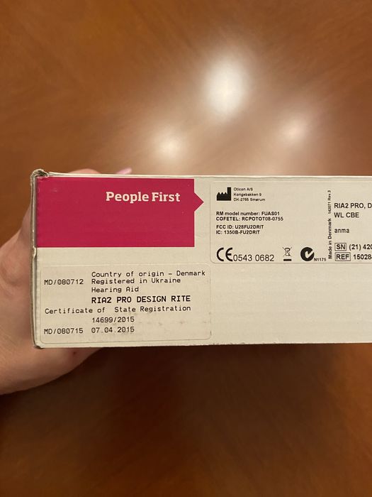 Слуховий апарат Oticon/слуховой апарат Отікон