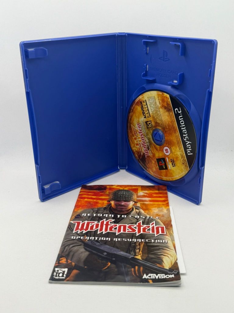 Return To Castle Wolfenstein 3xA Ps2 nr 5987