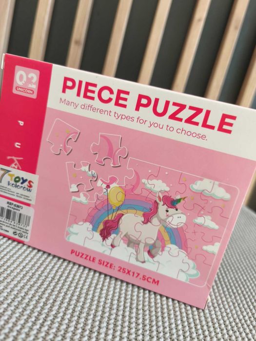 Korona Puzzle Jednorożec zabawki dla dziecka zestaw prezentowy 6.