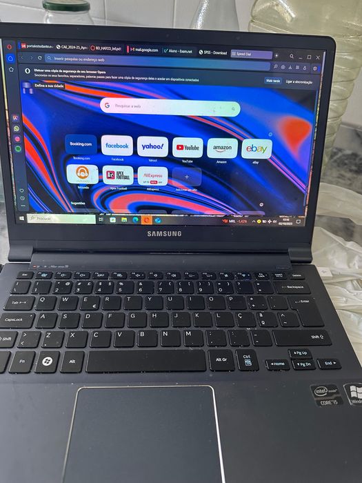 Samsung np900x3c  Versão : Windows 10 enterprise 22h2 4gb ram  117gb
