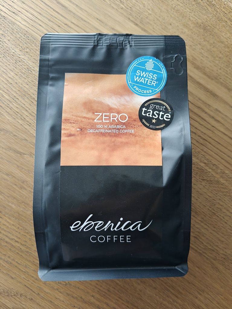 Kawa ziarnista Ebenica Zero 220g