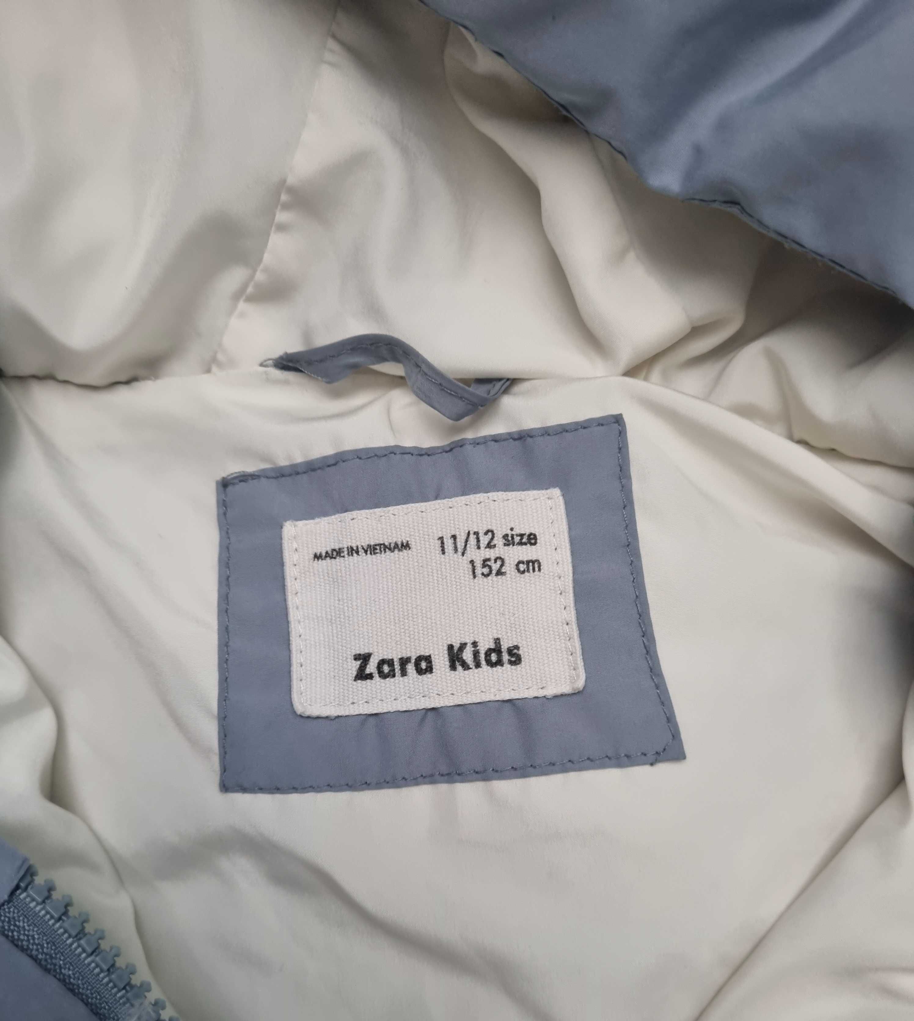 Пуховое пальто Zara на 11-12 лет