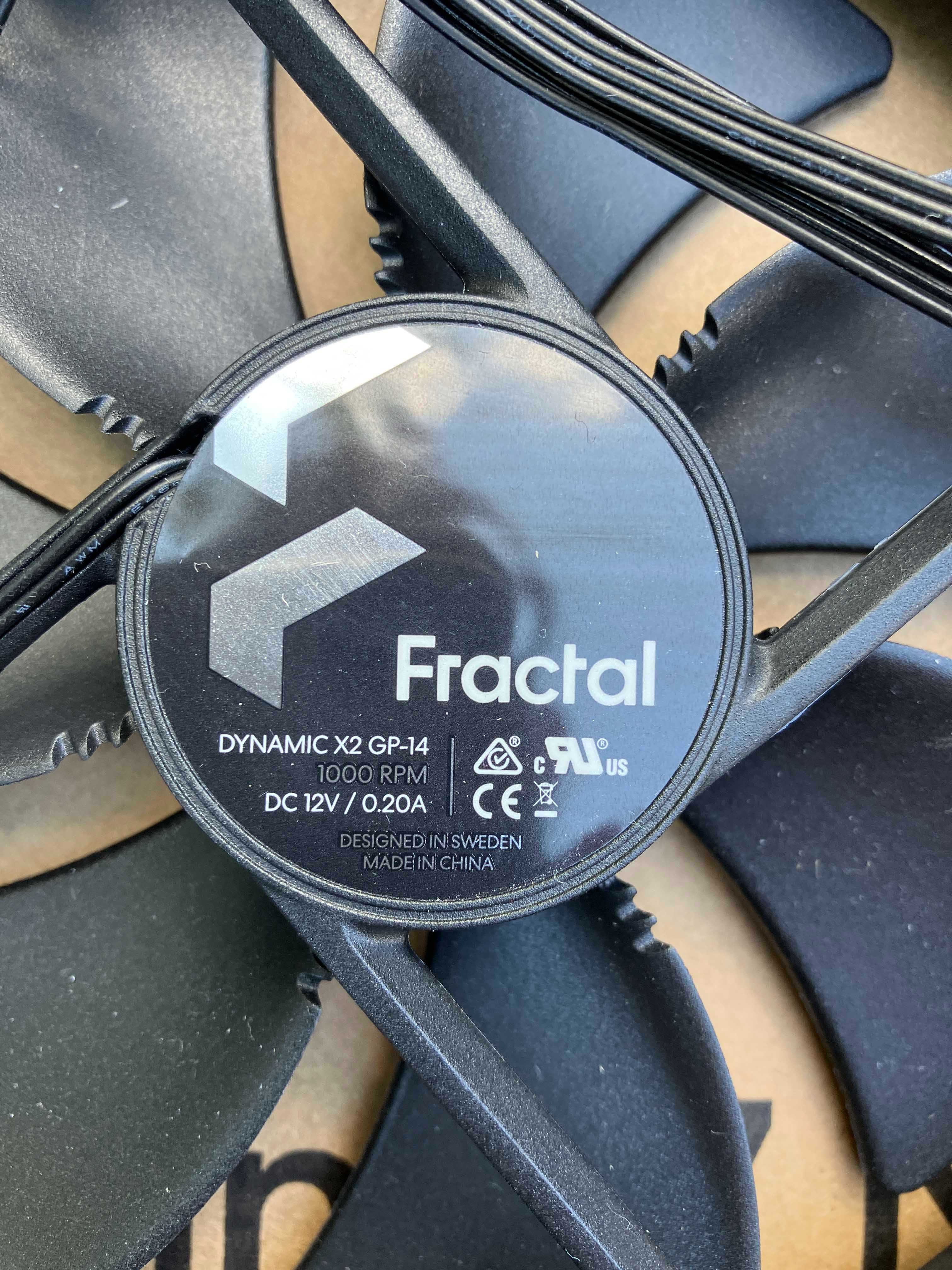 Корпусный вентилятор Fractal Dynamic X2 GP-14 (140мм), 3-pin, (новый)