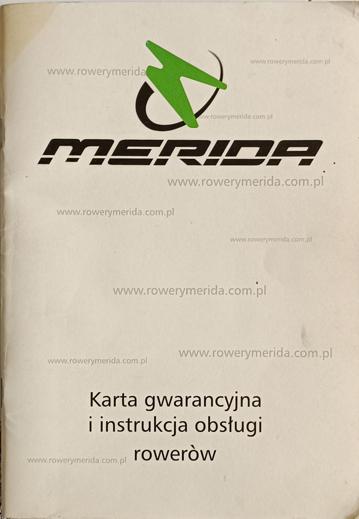 Rower szosowy Merida