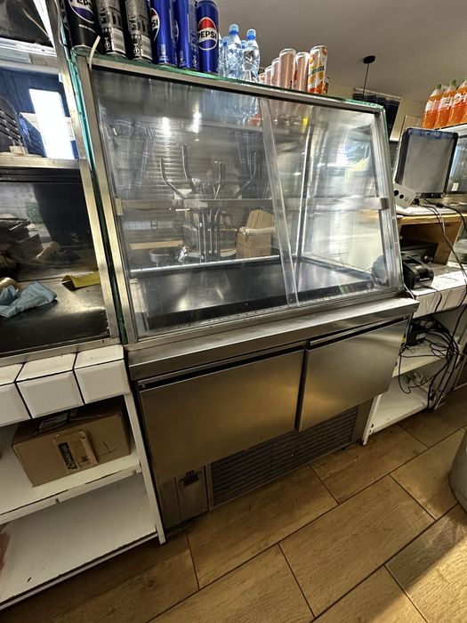 Холодильная витрина нержавейка
