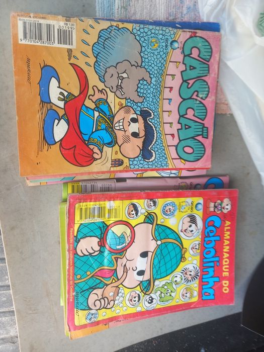 Livros B.D  Cascao /Mónica /Cebolinha / Magali
