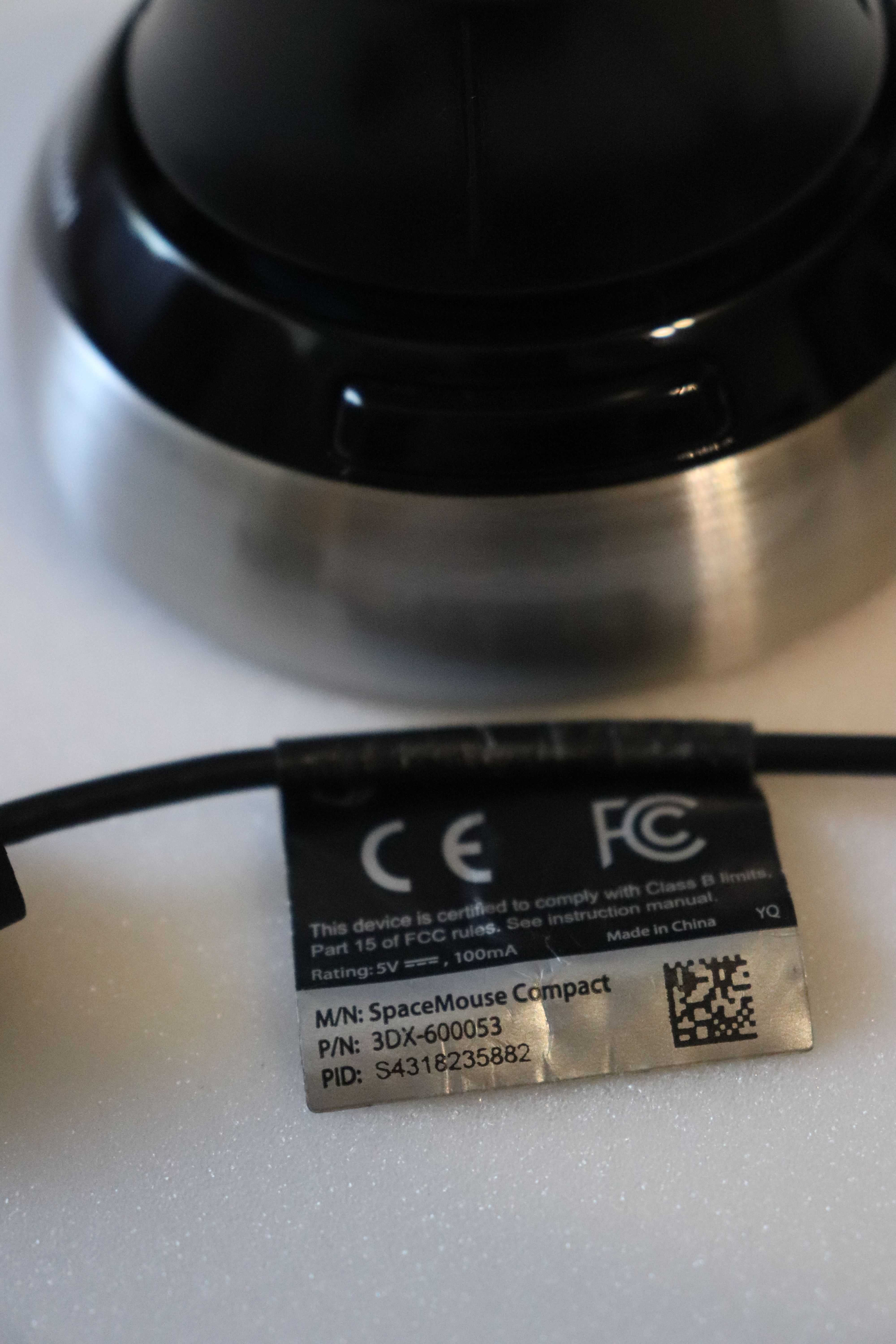 3D, CAD маніпулятор миша 3Dconnexion SpaceMouse Compact (3DX-700059)