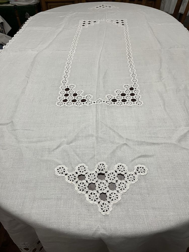 Toalha com renda 2.56cm