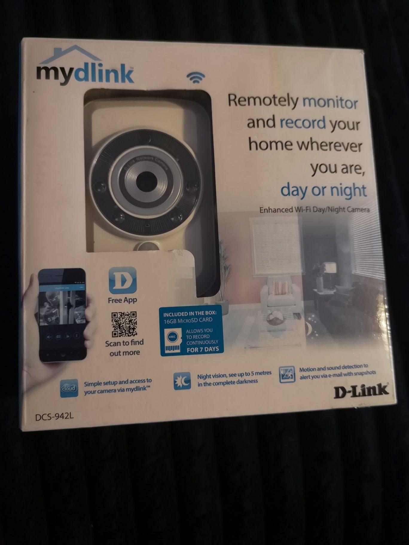 Kamera DCS-942L Nowa D-Link Mydlink kamerka