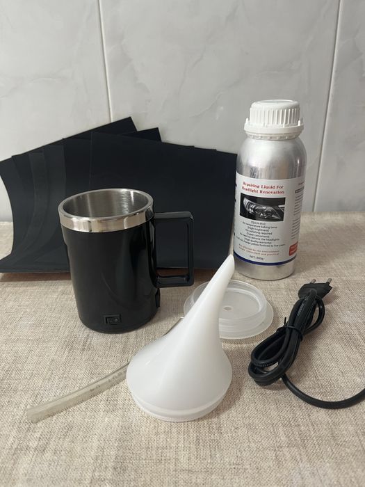 Máquina renovação e polimento de faróis