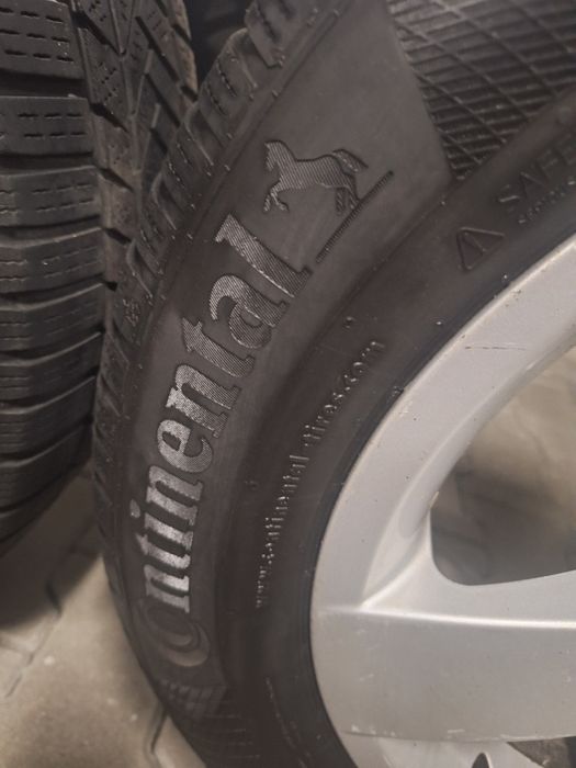 Komplet kół BMW 16 5x120 225/55R16 Continental E46 E36 E39 E90 E87 E60