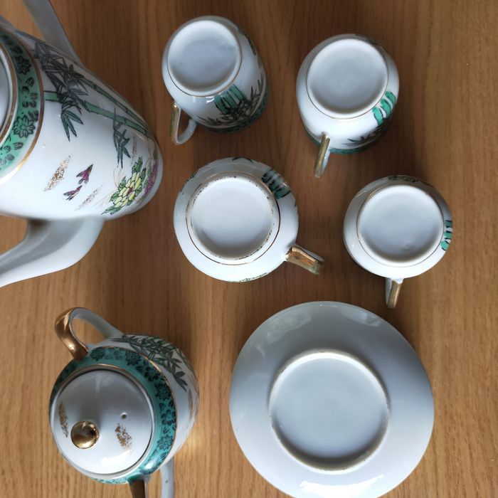 Conjunto de café chinês