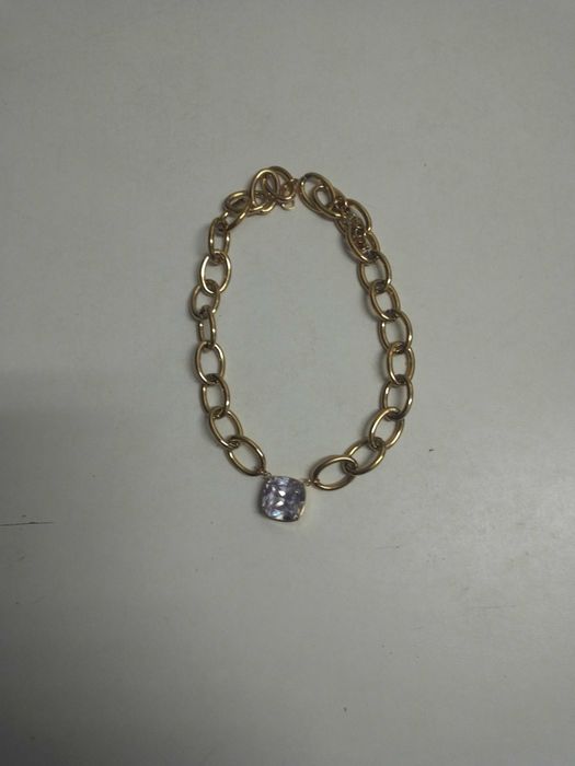 Colar curto com brilhante