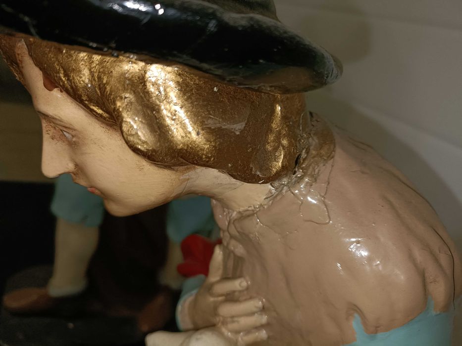 Pastores Arte Sacra Presépio Figura Santos