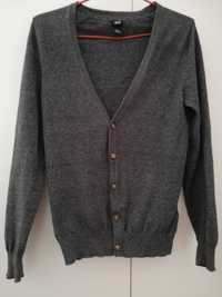 Zapinany Sweter H&M bawełniany, XS