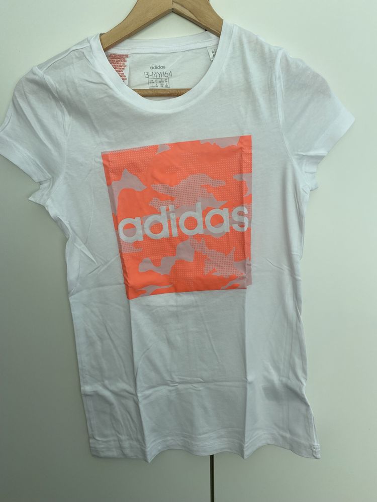 T shirt adidas tamanho 14 nova