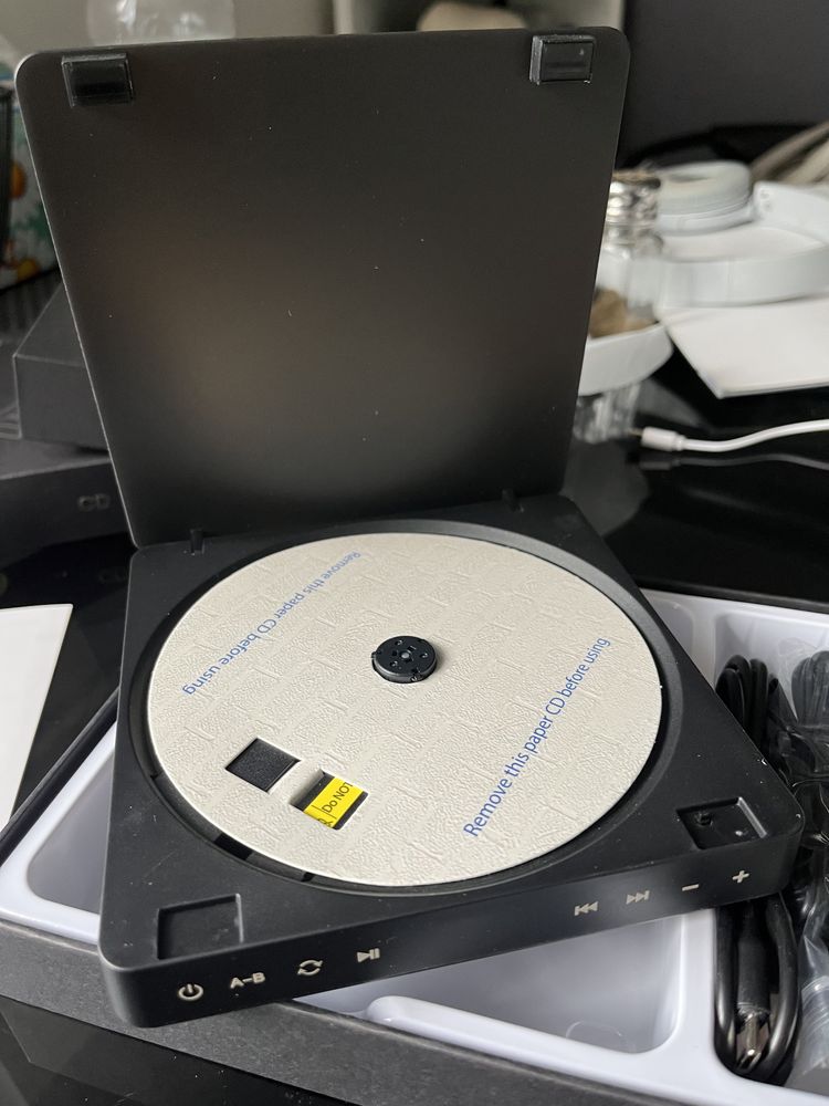 Discman odtwarzacz przenośny mp3 CD DOTYK PREZENT