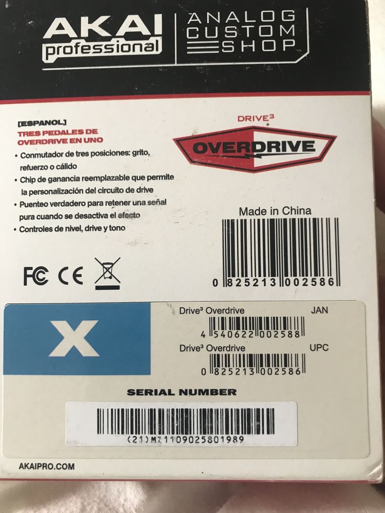 3 circuitos overdrive num só pedal. A estrear!!