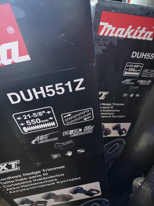 Nożyce do żywopłotu LXT 2 x 18V 550 mm 18 mm Makita DUH551Z
