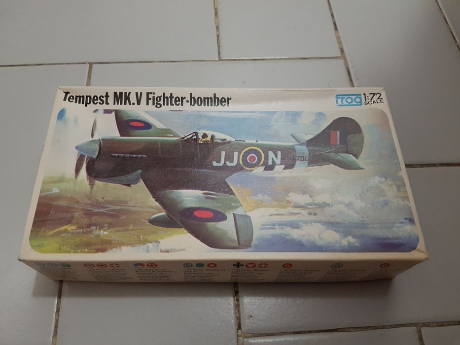 Kit Modelismo WW2 1:72 diversos modelos Airfix, Frog, Heller, Italeri