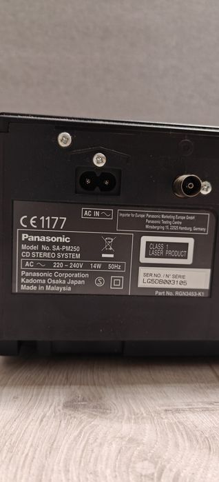 Музичний центр Panasonic SA-PM250 з колонками