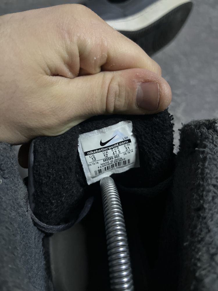 Кросівки NIKE PRIORITY MID 47.5 31 кроссовки найк теплі