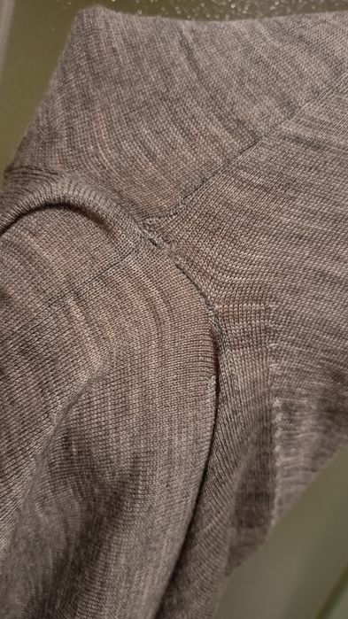 AllSaints  Brytyjski męski sweter / bluza z wełny merynosów, Roz. S/M