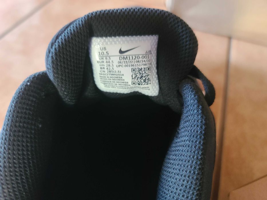 Кросівки чоловічі Nike р. 44-44,5 чорні довж устілки 28,5 см Індонезія