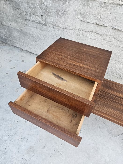 Ławka szafka pod lustro vintage ława mcm retro garderoba