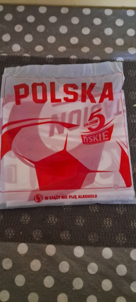 Flaga polski duza