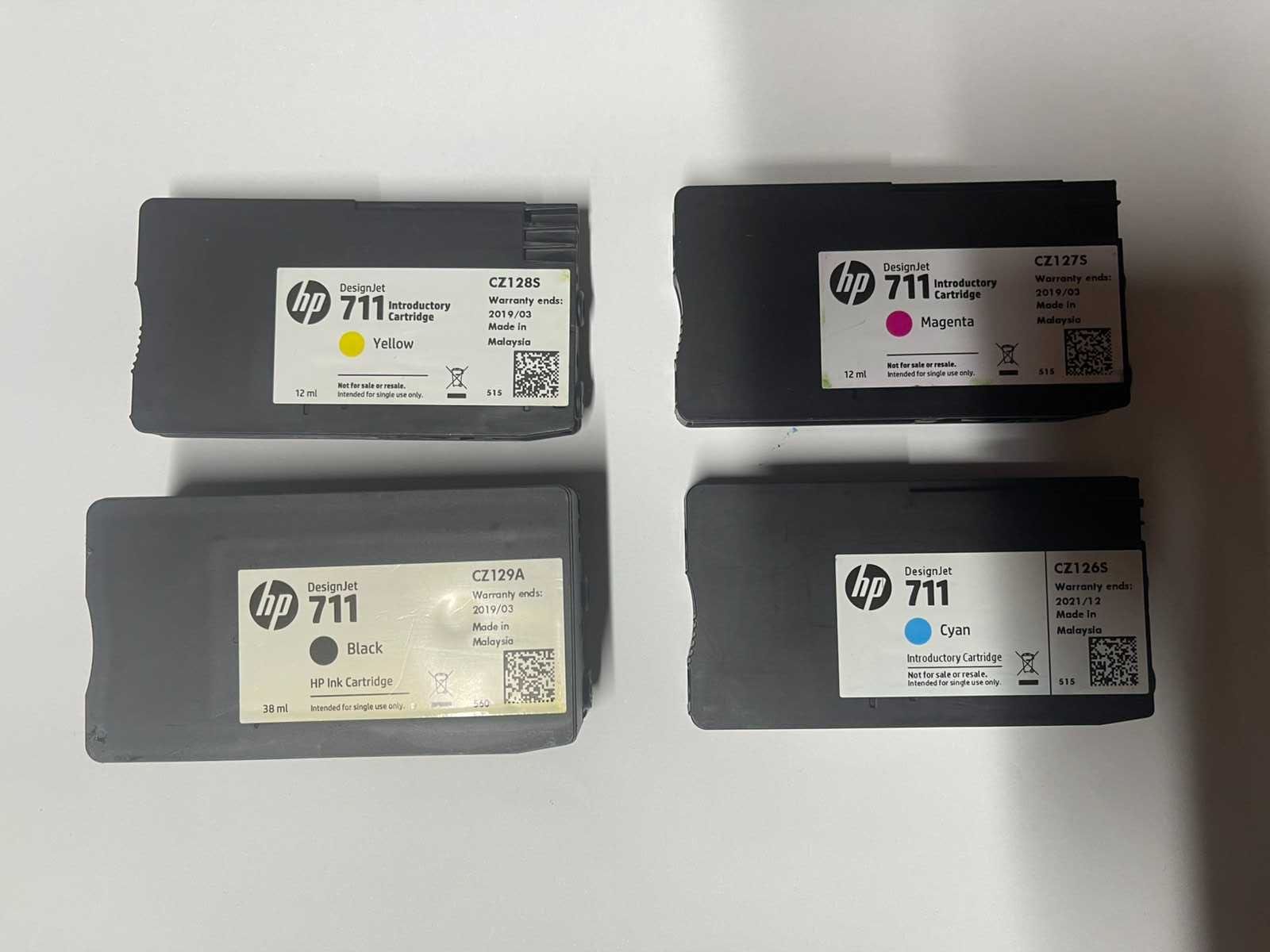Набір картриджів HP 711 DesignJet T120/T520