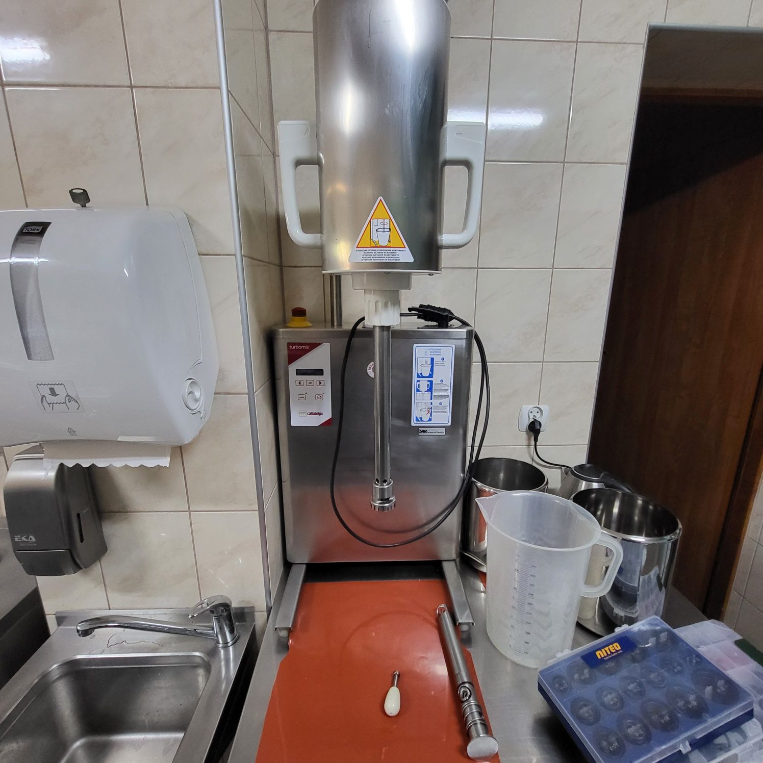Turbomix Cattabriga Carpigiani blender do lodów