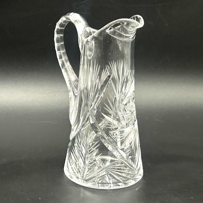 Dzbanek kryształowy, styl: „American Brilliant Cut Glass ” piękny